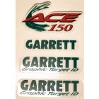 Label/sticker set for Garrett Ace150