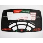 Front Panel Decal for Garrett Euro Ace