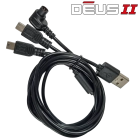 XP Deus II Charging Lead 3 to 1