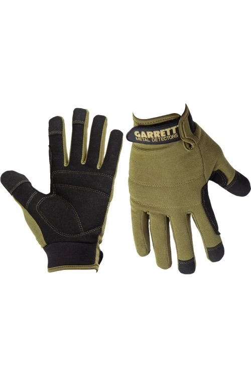 Garrett Detecting Gloves Khaki Green - Medium