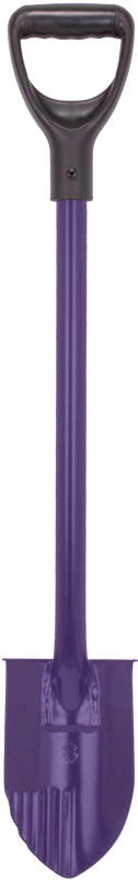 Regton purple spade with plastic D handle