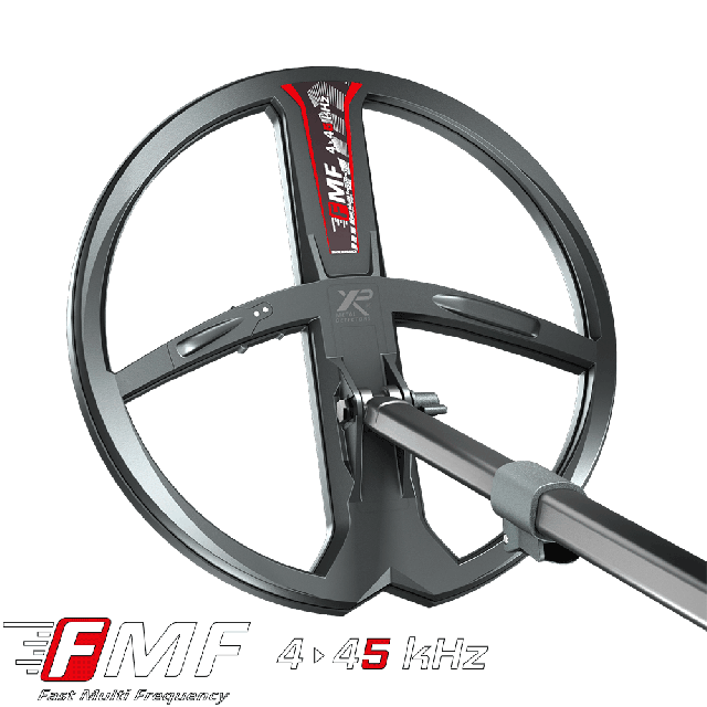 11" FMF coil with coil cover and stem for XP Deus II metal detector