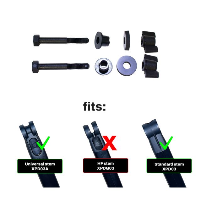 XP Deus lower stem kit - XPD038D