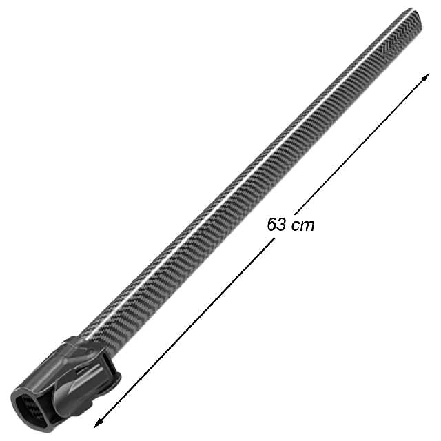 Extended Nokta Carbon Fibre Middle Stem