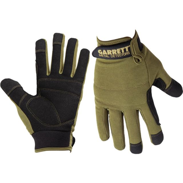Garrett Detecting Khaki Green Gloves - Extra Large