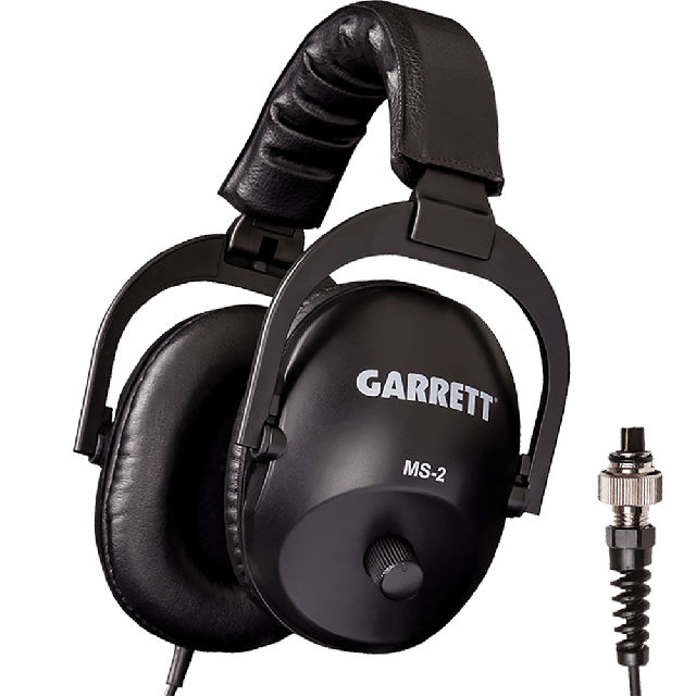 Garrett MS-2 Headphones for AT, ATX & Sea Hunter Mark II