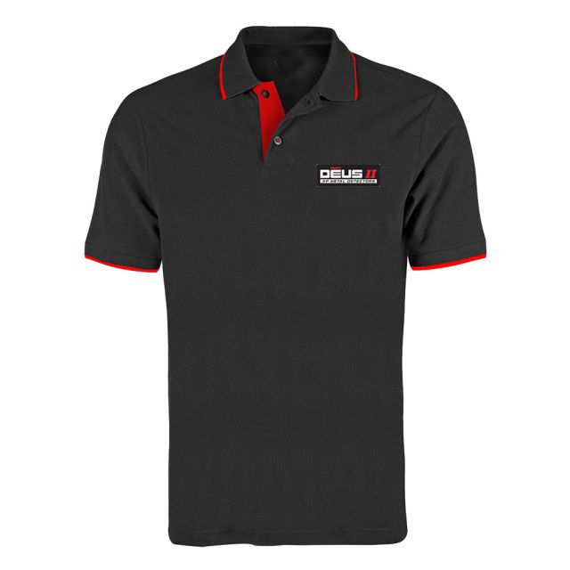 XP Deus II Polo Shirt BLACK