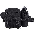 Pioneer Waist Pouch & Bottle - Black