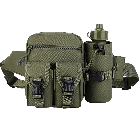 Pioneer Waist Pouch & Bottle - Olive Green