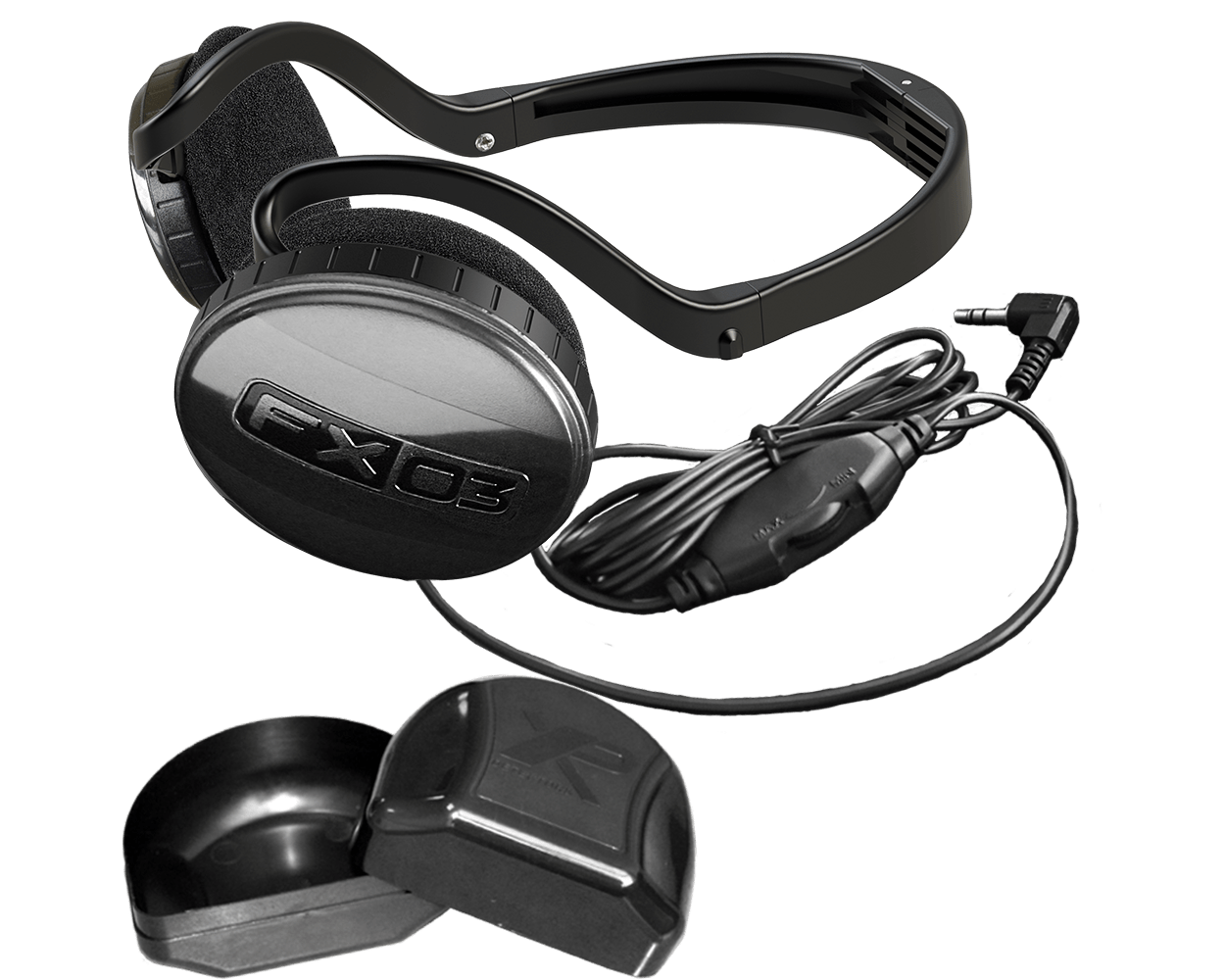 XP lightweight FX03 headphones with storage box XP lightweight FX03 headphones with storage box