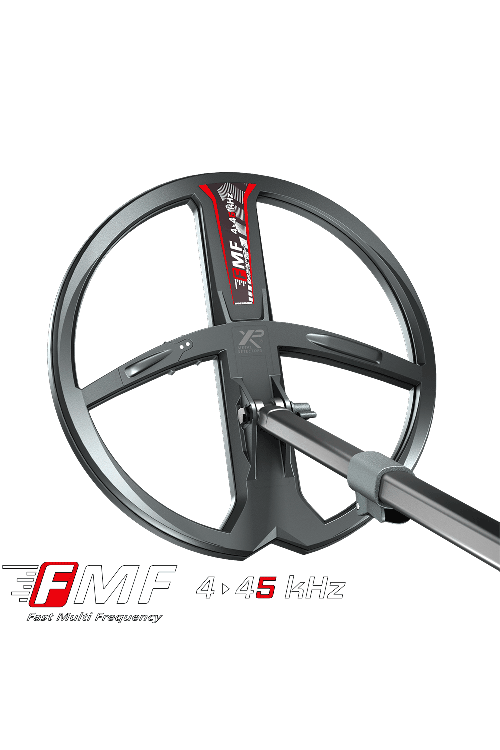 11" FMF coil with coil cover and stem for XP Deus II metal detector
