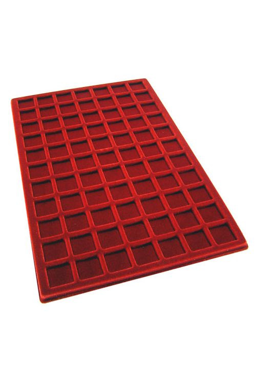 Flock Lined Coin Tray with 77 Spaces