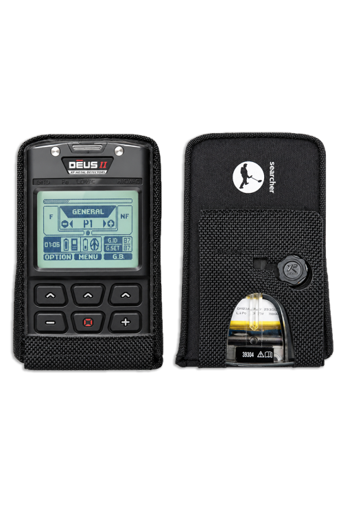Searcher BLACK Control Box Cover for XP DEUS II